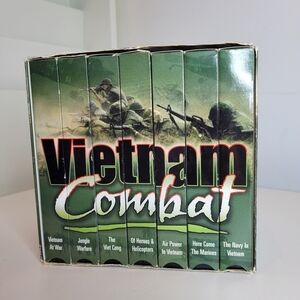 Vietnam Combat 7 VHS Video Box Set 1999, #37963
